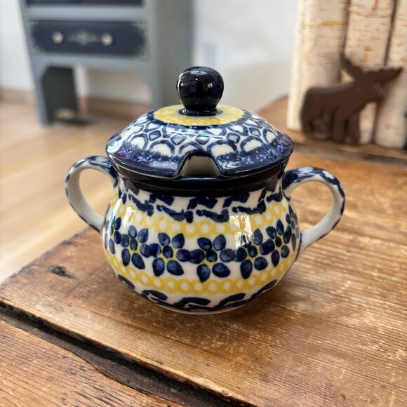Other - Polish Pottery Boleslawiec Sugar Bowl / Container